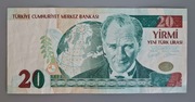 Turcja - 20 Lirów / Lirasi (2005)