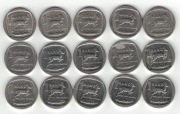 Afryka Południowa RPA 1 rand 1992-2011 na sztuki - patrz opis