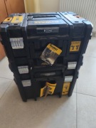 3 skrzyni do narzędzi DeWalt 