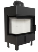 Wkład kominkowy Kratki.pl Lucy 12 lewa