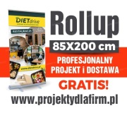 Rollup, stand, reklama, baner, rolup, szyld, ulotki
