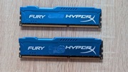 Pamięć RAM DDR3 - 16 GB (2x 8 GB) - 1600 MHz (PC3-12800) - HyperX Fury