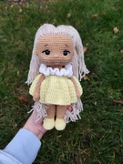 Lalka robiona na szydełku 