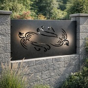 Ażurowe Przęsło Ogrodzeniowe CNC