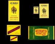 Etykiety zapałczane 52 sztuki