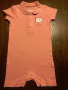 Body dziecięce  różowe z owieczką  – Nowe 74/80