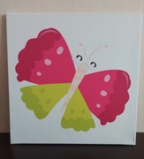 Obraz drukowany na płótnie Motyl 