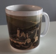 kubek Klasztor Karmelitów Bosych w Czernej nadruk dookoła 9,5 cm szt