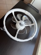 Żyrandol sufitowy led z funkcją wiatraka