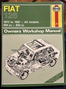Książka manual Fiat 126 Haynes j.angielski