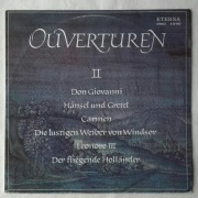 Uwertury Mozart, Bizet, Wagner, Beethoven, Nicolai, winyl 1973 r.