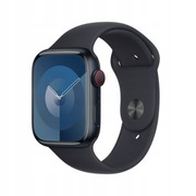 ORYGINALNY PASEK APPLE MIDNIGHT SPORT BAND BLACK CZARNY 45 mm M/L