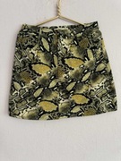 Mini spódnica print zwierzęcy Pull & Bear XS