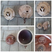 Kubelwagen części w oryginalnej farbie