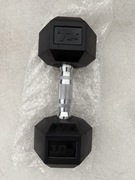 Hantel hex 10kg Trex ogumowany obciążenie
