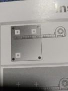 Lustro 60x40 cm skaza widać na zdjęciu 