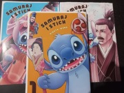 STITCH I SAMURAI 1-3; manga; komplet