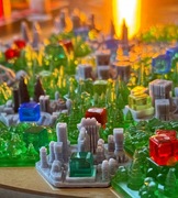 Terraformacja Marsa - płytki obszary miast DRUK 3D city