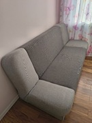 Sofa rozkładana z pojemnikiem na pościel