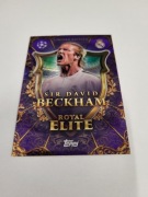 2025-26 Topps Match Attax Extra SIR David Beckham Royal Elite 1:500 SSP UCL
