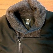 H&M nowa bawełniana bluza ze swetrowym golfem, rozmiar L