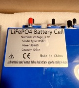 Ogniwa LiFePO4 3.2V 105Ah – (5.4 kWh) NOWE, pod magazyn energii