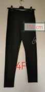 Czarne legginsy 4F