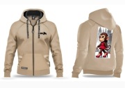 Bluza kangurka MAŁPKA beżowa rozm. L/XL