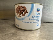 Duża puszka tuńczyka