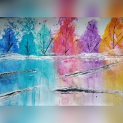 Obraz abstrakcja surrealizm