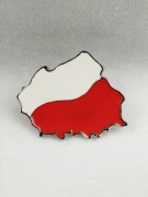 NOWA Przypinka Flaga Polski – Patriotyczna Broszka VINTAGE 