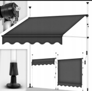 tillvex markiza balkonowa 300 cm przeciwsłoneczna balkonowa