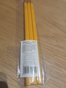 ołówek drewniany z gumką 3 szt.