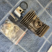 Cylinder tłok Husqvarna 340 345 zestaw