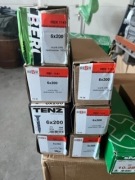 Wkręty stożkowe 6x200 - 350szt.