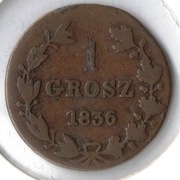 1 grosz 1836 MW mennica Warszawa Polska/Rosja