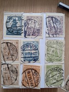 Znaczki II RP kasowane, czytelne kasowanie