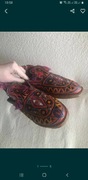 Ręcznie tkane buty Libia. Wyrób arabski.