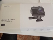 Kask jeździecki Fouganza + kamera wolfang ga200 do jazdy konno 