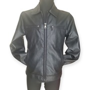 Redefined Rebel Stefan Jacket – Czarna Kurtka Skórzana EkoSkóra S Nowa