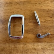 Klamerka do paska 10mm Omega sygnowana