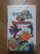 kaseta wideo VHS Gwiazdy Space Jam Kaczor Daffy bajki animacja sprawna
