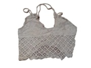 Crop top w stylu Boho, La Miel, S