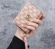 Elegancki portfel damski zapinany, różne kolory 