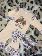 Body niemowlęce z motywem świątecznym