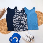 Zestaw komplet podkoszulek na grubych ramiączkach podkoszulka kosa 122 128 