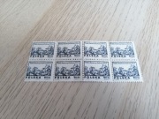 Polski drzeworyt ludowy XVI w. Znaczki pocztowe oryginalny klej 