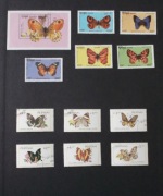 zestaw znaczków - motyle: Filipiny (1984), Kambodża (1993)