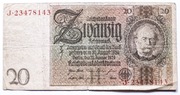20 marek Niemcy 1929