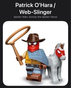 LEGO Spider-Man ATSV 71050 - figurka Patrick O’Hara / Web-Slinger - WESTERN